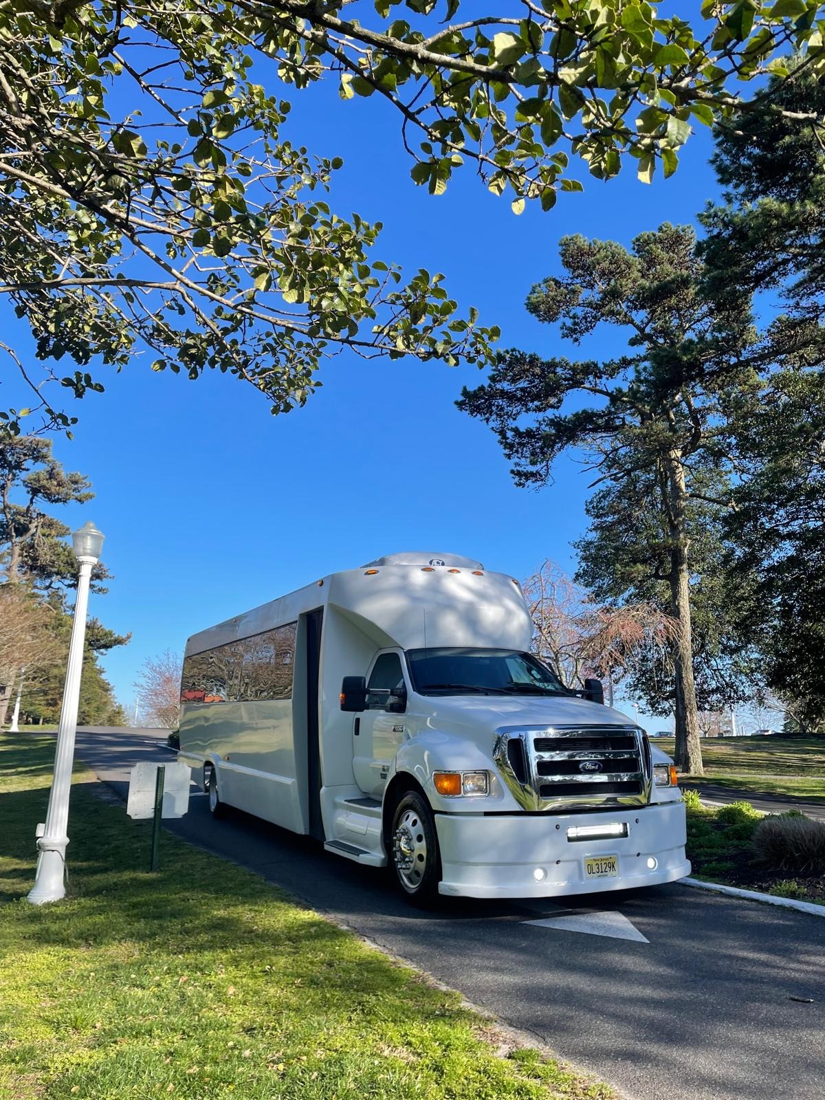 Mountain Winery Transportation Luxury Party Bus Interior